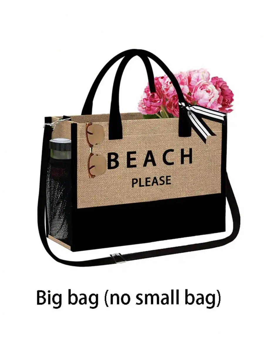 Beach Tote Bag Set With Cosmet - Travel Accessories Set recensione e prezzo