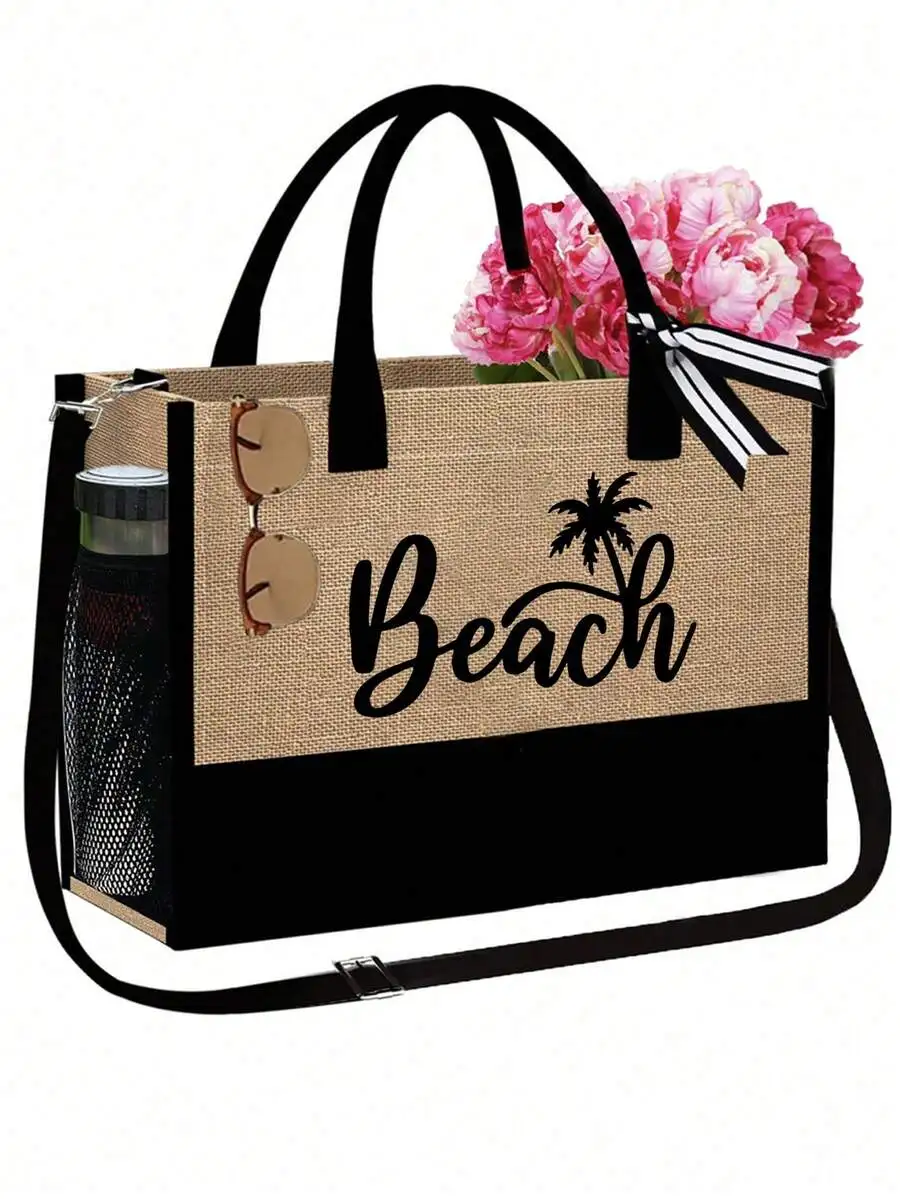 Beach Tote Bag Set With Cosmet - Travel Accessories Set recensione e prezzo